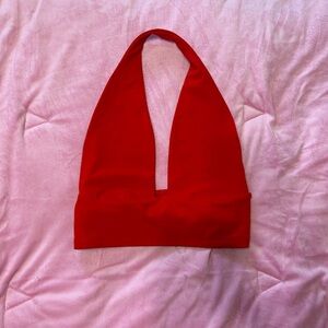 Wild fable butter bliss red cropped top!